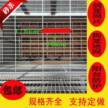 鸽笼网舍兔笼鸡笼子防鼠蛇镀锌网片加粗防护网养殖网厂家直销