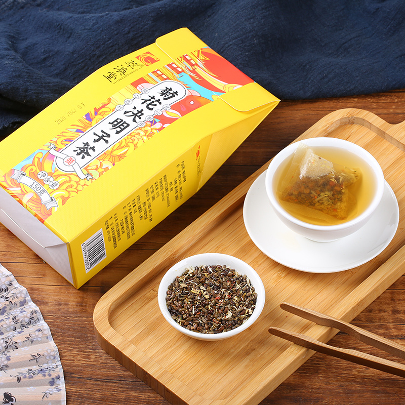 菊花决明子茶枸杞金银花牛蒡非熬夜护眼明目茶组合养生花茶