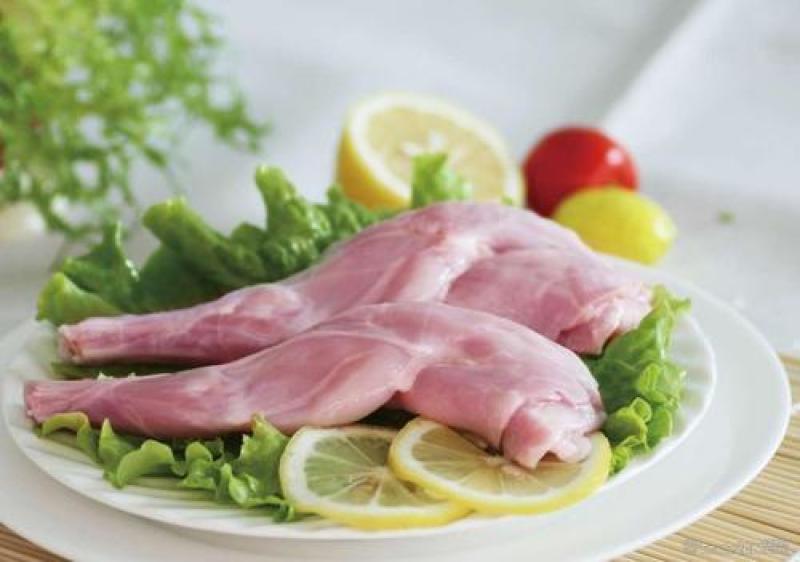 新鲜兔前腿生兔肉当天兔肉新鲜分割兔前腿