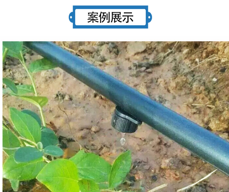 压力补偿滴头出水均匀适合山地果树的灌溉出水量稳定