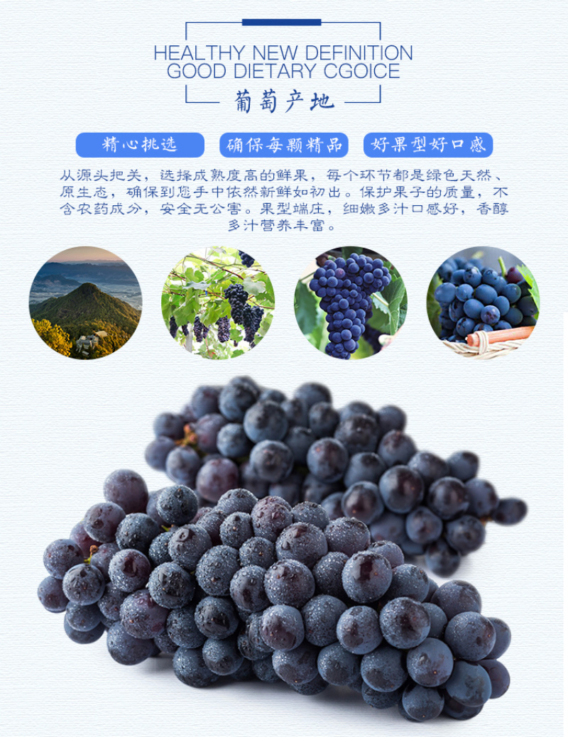 无籽黑提云南夏黑葡萄新鲜当季水果应季提子黑加仑4斤