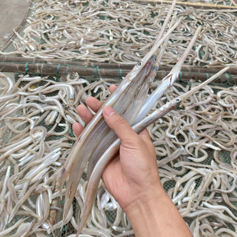 北海特产海鲜干货批发鹤嘴鱼干马鞭鱼鳞烟管鱼白鳗鱼干咸鱼干