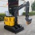 小型挖掘机家用微型农用小挖机工程果园挖沟机多功能挖掘机小