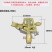 锌合金草坪喷头喷头（0-360度）绿化喷头草坪喷头