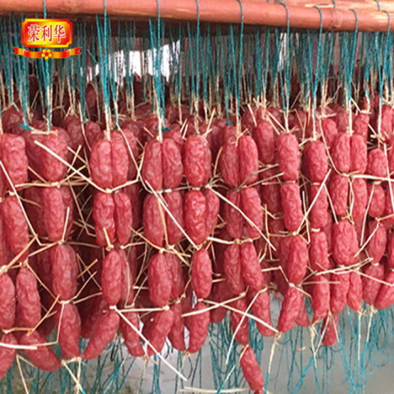 广式地道东莞短肠腊肠三鲜肠东莞腊红润商用批发餐饮直发
