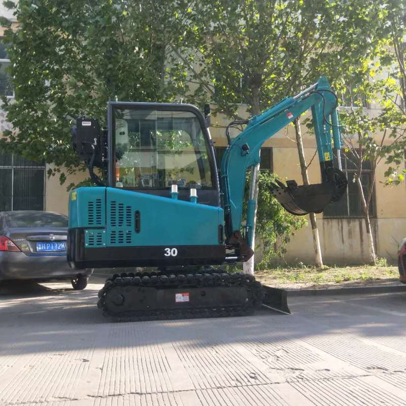 厂家直销农用小型挖掘机家用2吨履带式多功能微型挖土机08