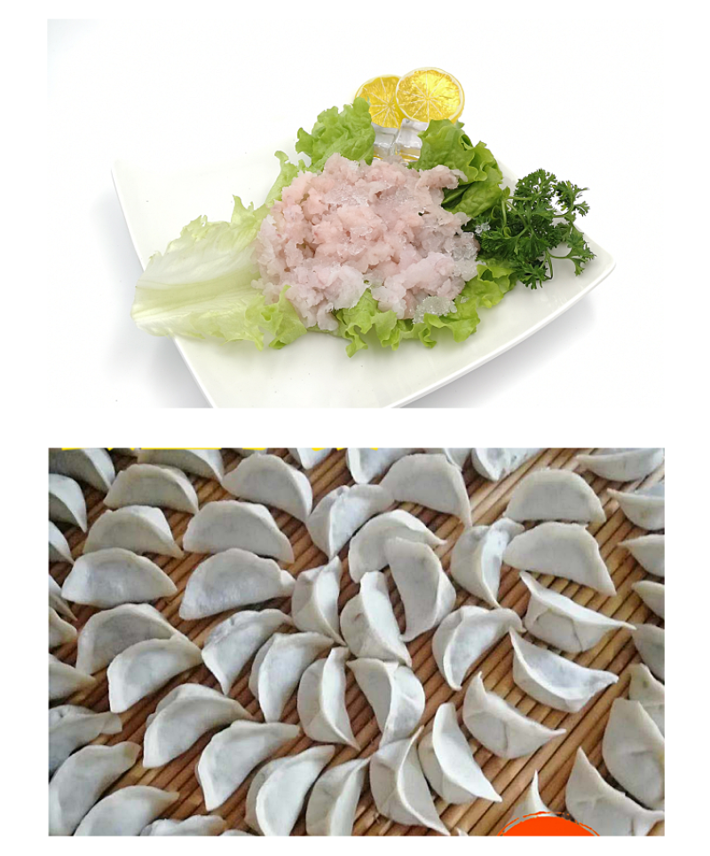 包邮一件代发新鲜鲅鱼肉馅水饺馅鱼滑5斤/件