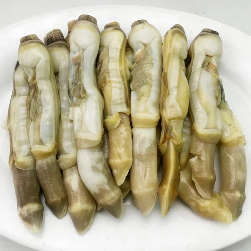 顺丰包邮一件代发鲜活现剥蛏子竹蛏子蛏王肉无冰衣