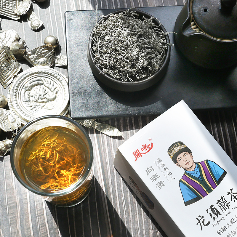 来凤县凤鸣特级龙须藤茶富硒恩施特产正品养生保健霉茶叶