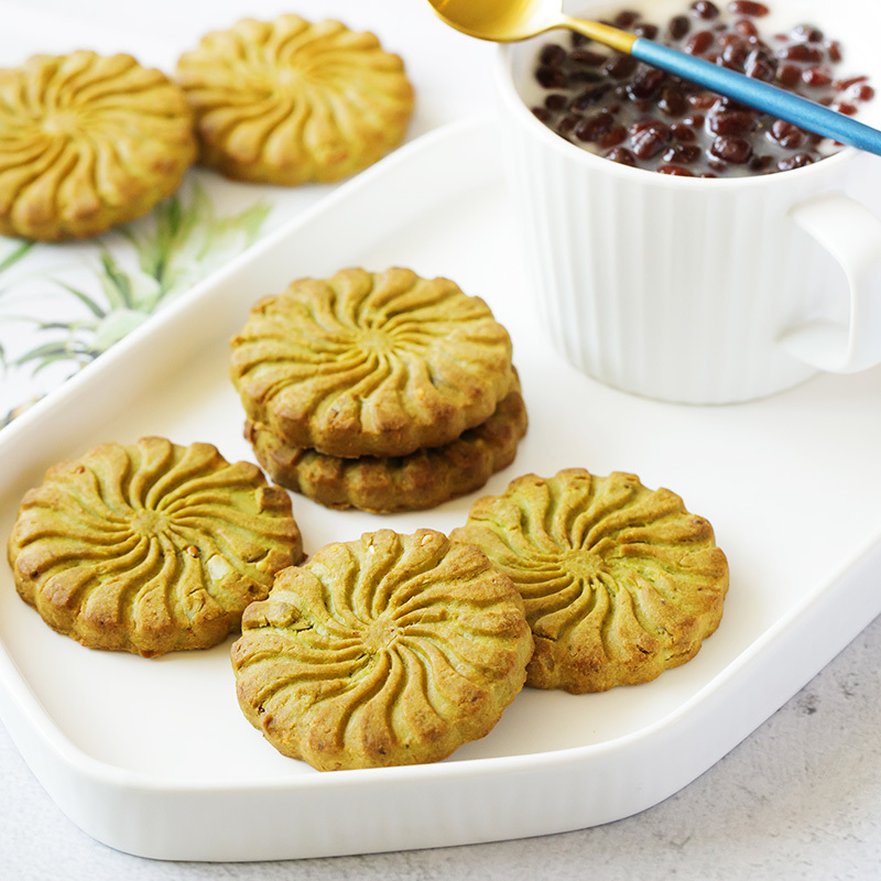 粗粮无糖精饼干红豆薏米饼干紫薯饼