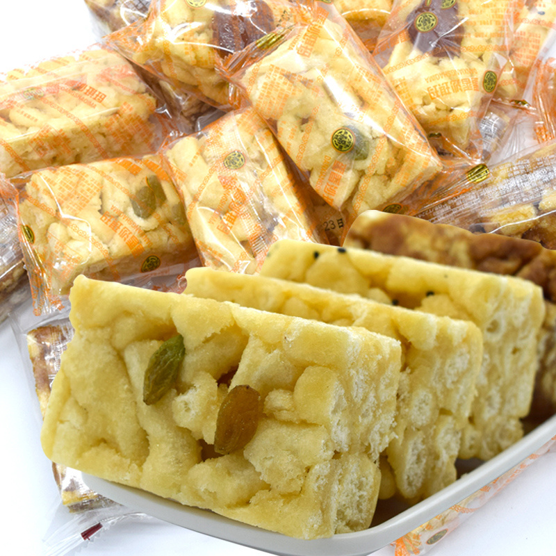 厂家批发多口味沙琪玛休闲下午茶点心松软传统糕点沙琪玛