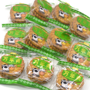 万年青无加蔗糖香葱饼干低脂卡粗粮饱腹代餐压缩零食