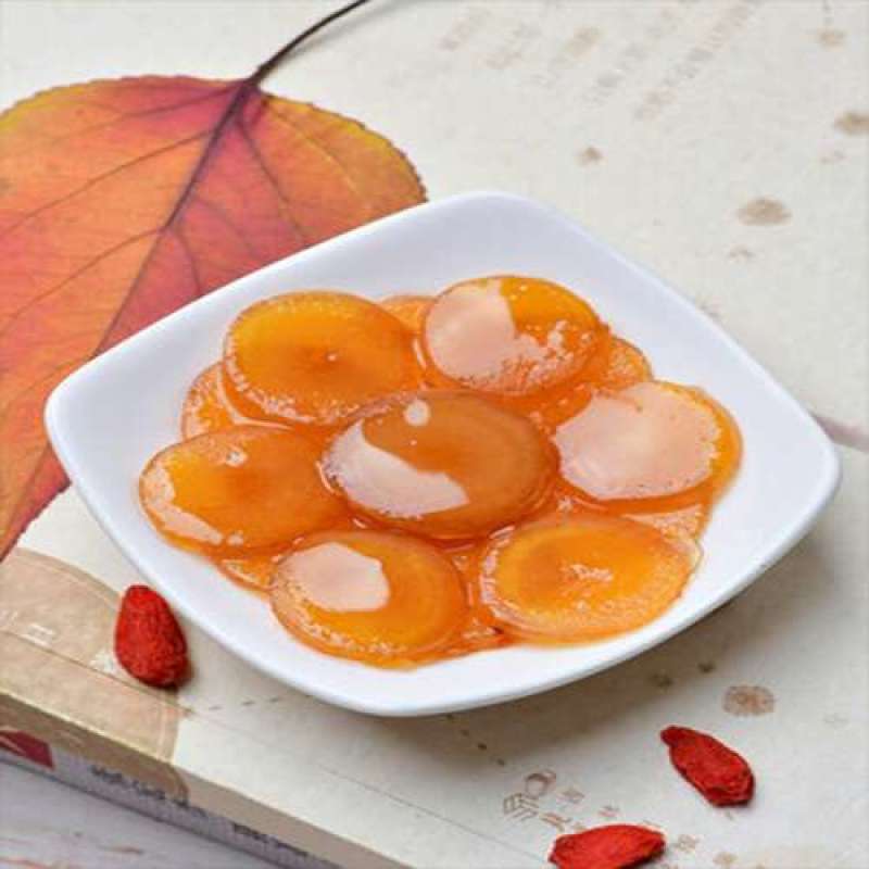 东北特产长白山人参人参片人参蜜片即食人参蜂蜜人参