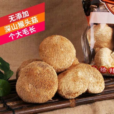 东北猴头菇干货新货无硫熏猴菇蘑菇干猴头菌老火靓汤料
