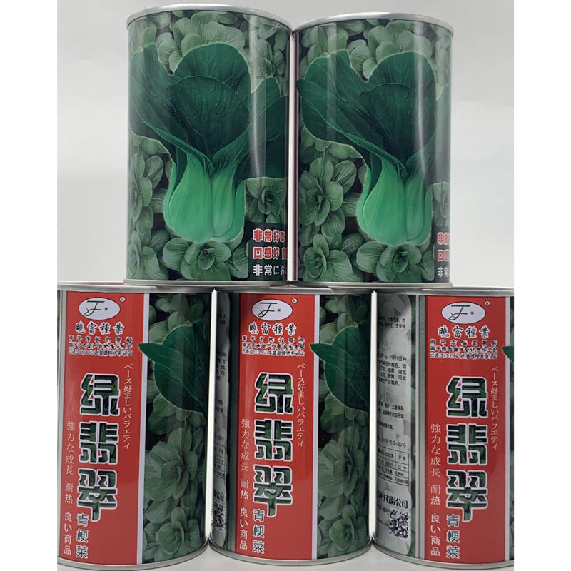 夏苏青墨绿青梗菜种子耐热夏季青菜种子