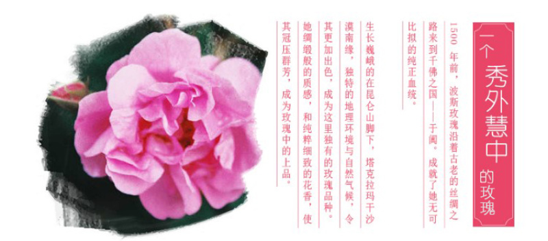 和田玫瑰花18g*10袋新疆于田玫瑰花茶大马士革干玫瑰花