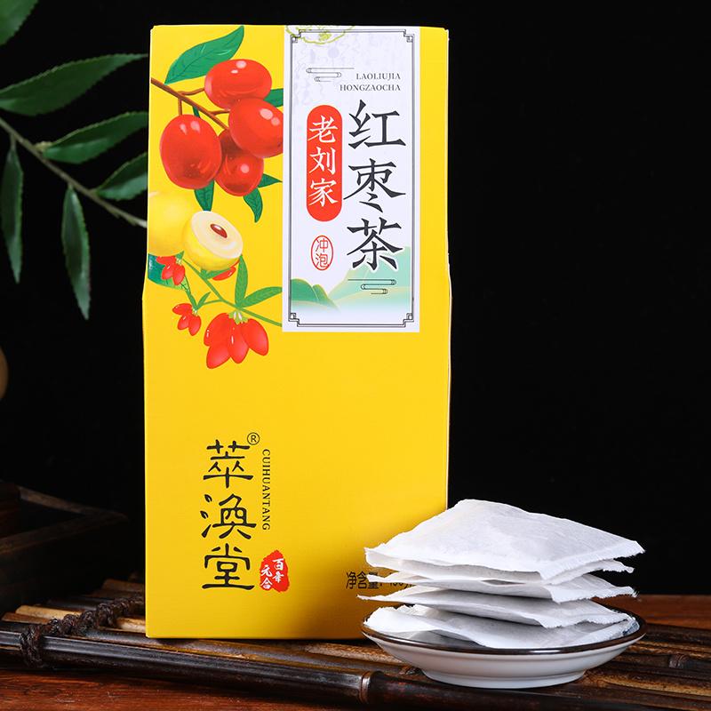 【萃涣堂】老刘家红枣茶桂圆红枣枸杞茶