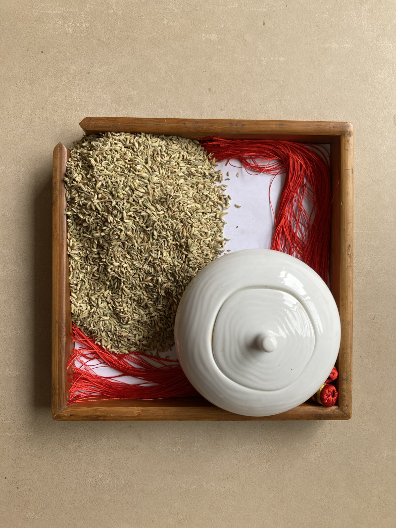 【特级】小茴香特绿粒调料小回香籽足干无硫可打粉炖肉卤料调