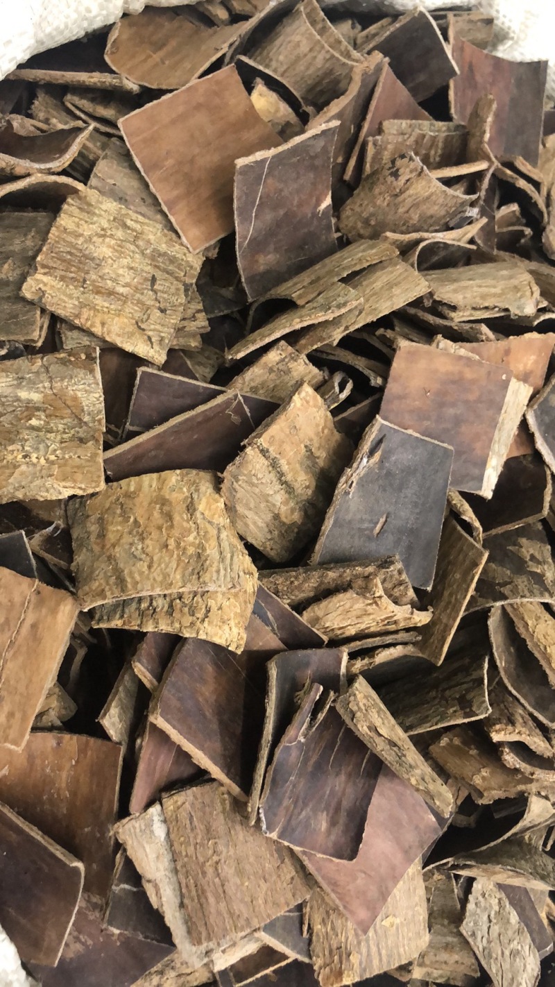 杜仲皮片干货丝多无硫净货保正品批发零售中药材