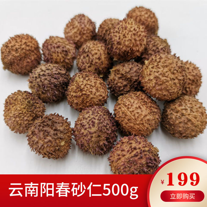 ★精选★五柯云南正宗阳春砂仁干鲜货批发包邮特产中药材养胃