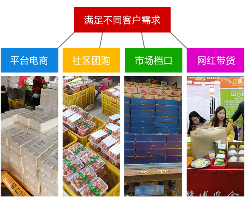 【一件代发】烟台美早大樱桃纯甜樱桃