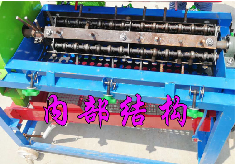 玉米脱粒机全喂入式稻麦脱粒机农用打谷机水稻高粱大豆打粒机