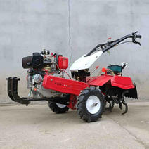 厂家直销四驱后旋微耕机可带多种工具多功能旋耕机