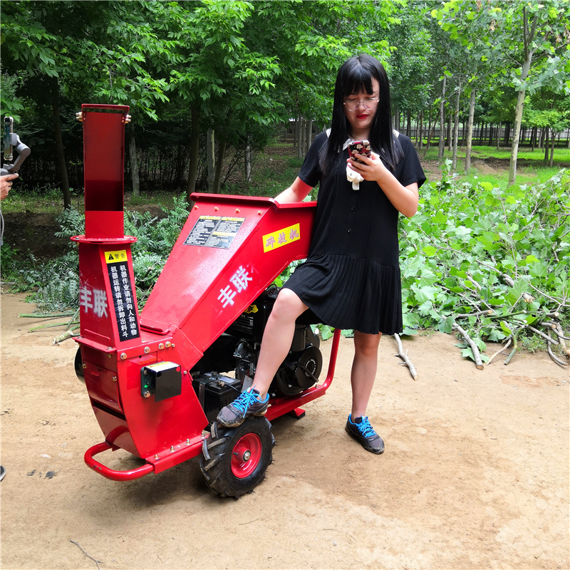 厂家碎枝机城市绿化树枝粉碎机果园树枝树杈破碎碎枝