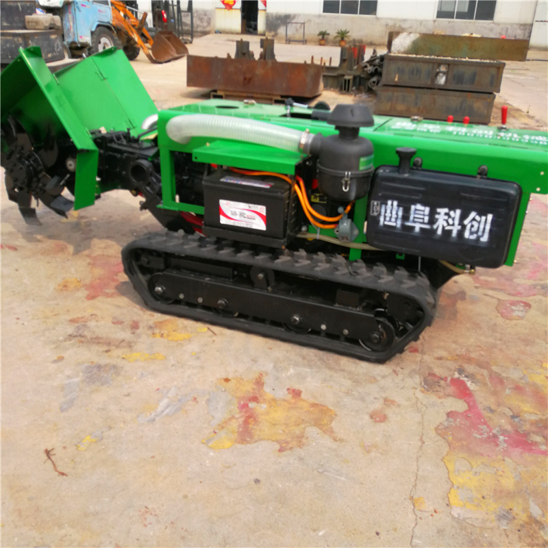 果园犁地松土微耕机低矮型果树施肥开沟机多功能旋耕除草