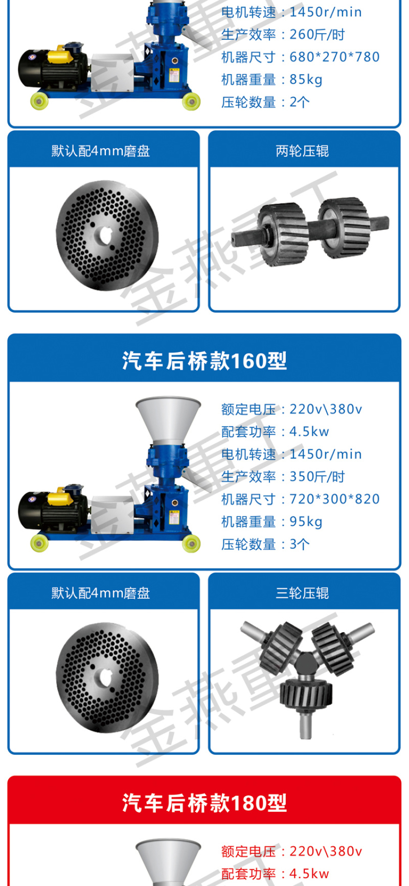 养殖饲料颗粒机小型家用草饲料牛羊兔造粒玉米秸秆电动制粒机
