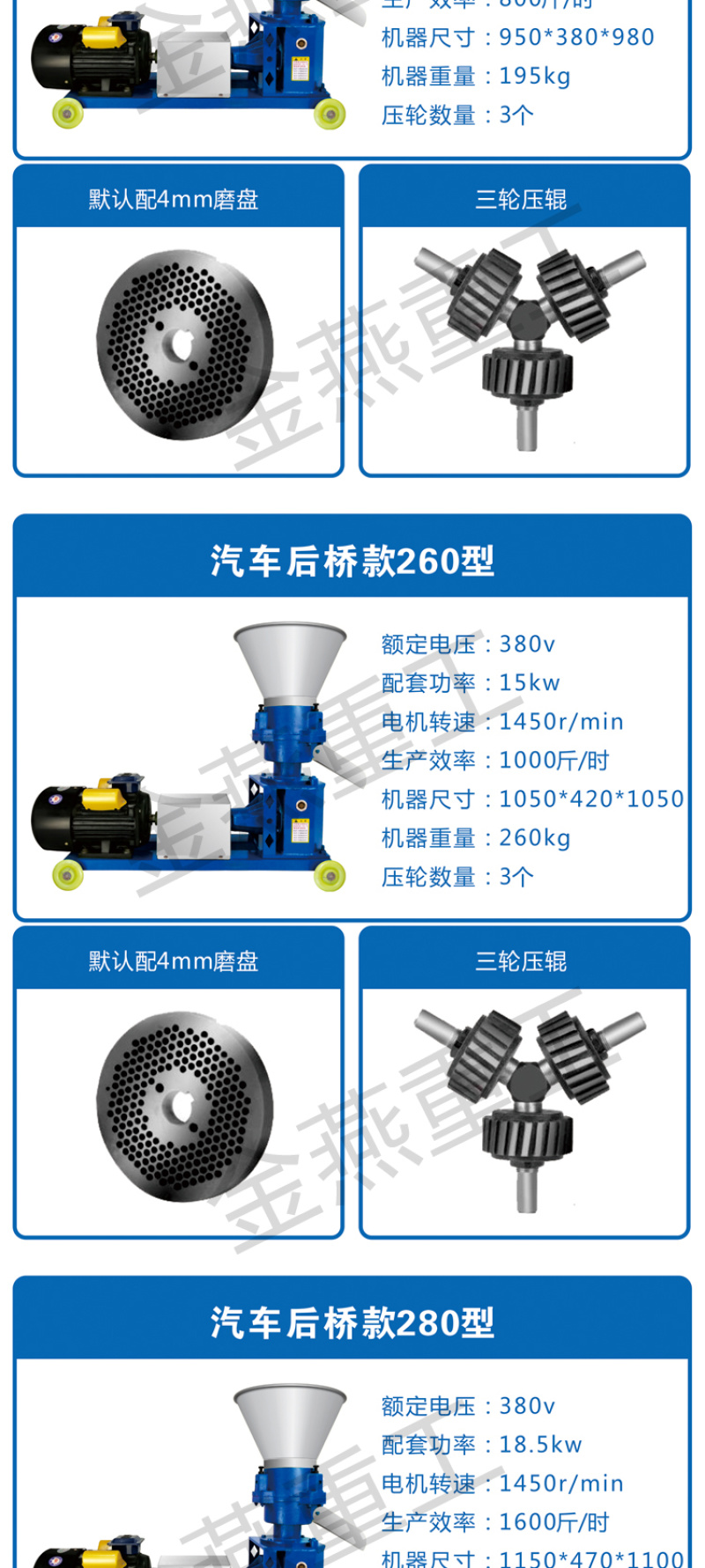养殖饲料颗粒机小型家用草饲料牛羊兔造粒玉米秸秆电动制粒机