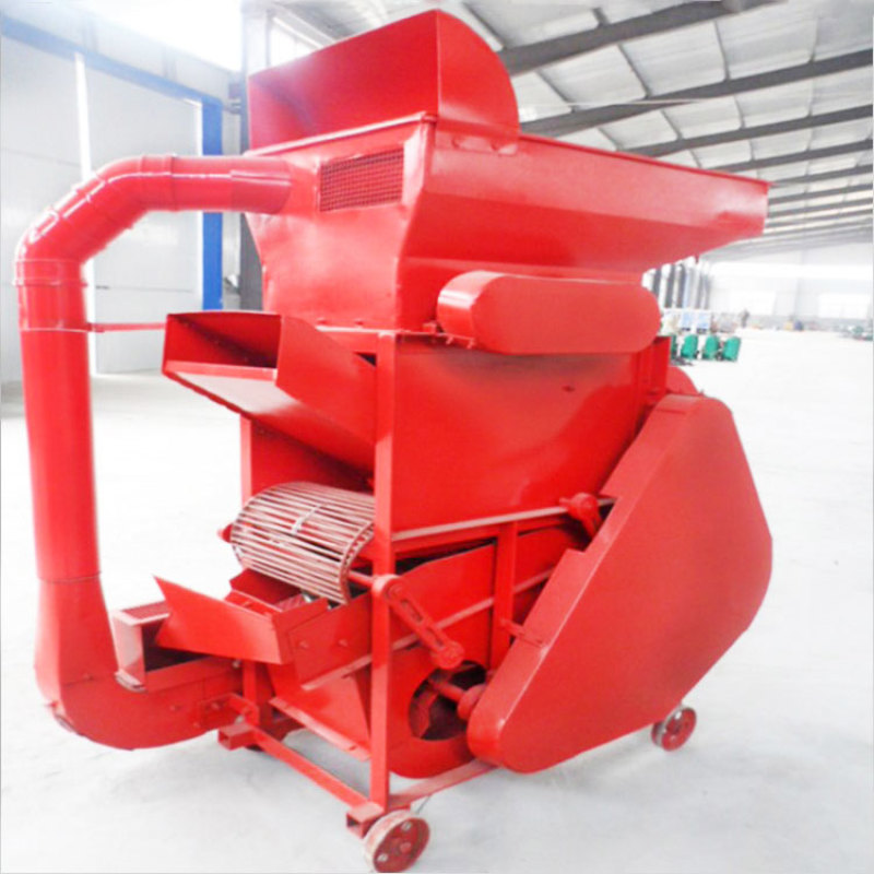 花生脱壳机脱净率高破碎率低花生剥壳机环保除尘二次复脱型