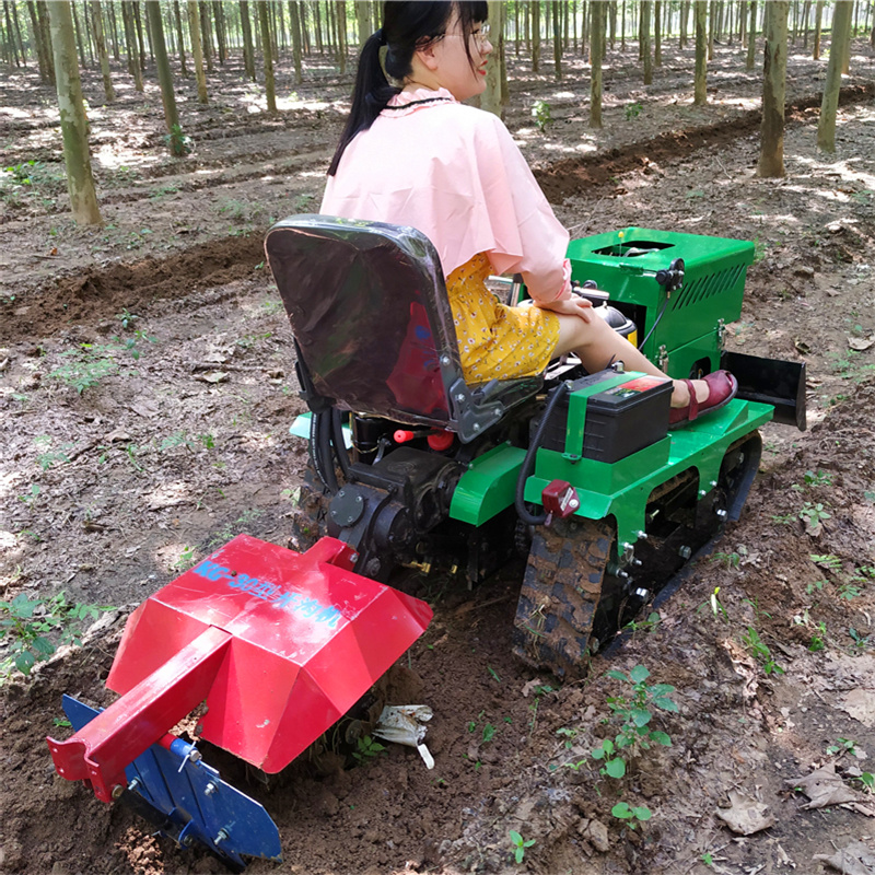 厂家直销多用途小型翻土开沟机犁地式农田专用除草旋耕机