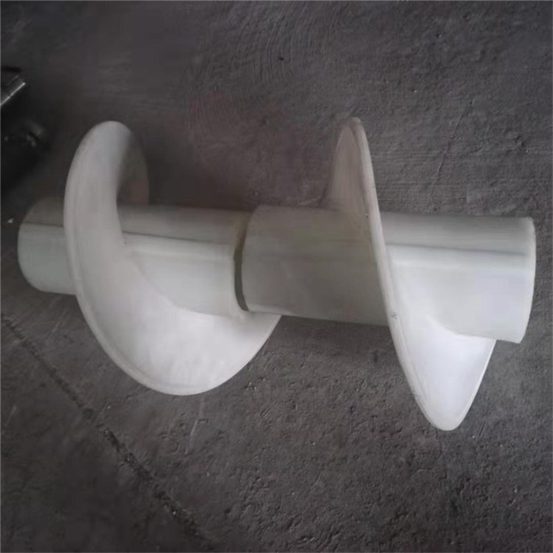 出粪机水平安装的鸡舍出粪绞龙耐腐蚀尼龙清粪机