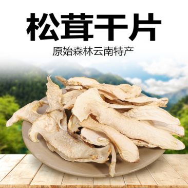 全国包邮云南精品食用菌野生菌野生松茸干片