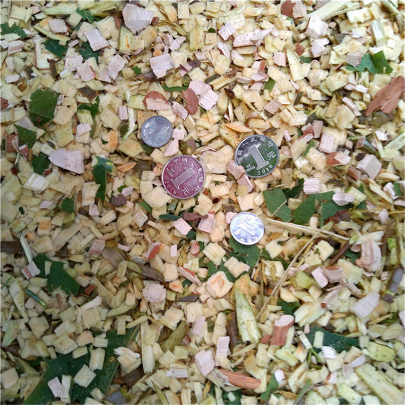 粉碎效率高废木料柴油粉碎机小型树叶树皮碎木机干湿两用