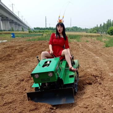 农业履带是果园除草松土机大棚履带推土平地机果园开沟机