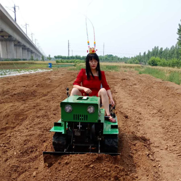 内蒙古果园农场小型旋耕推土机厂家现货果园开沟机现货