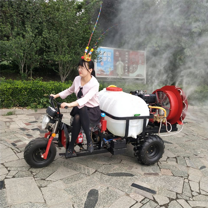 各种型号果园高压风送式打药机新型三轮车乘坐式果树杀虫喷