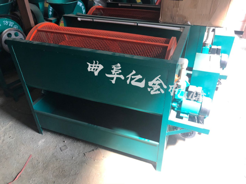 新款喷淋式红薯清洗机大型滚筒式土豆萝卜荸荠清洗去泥机