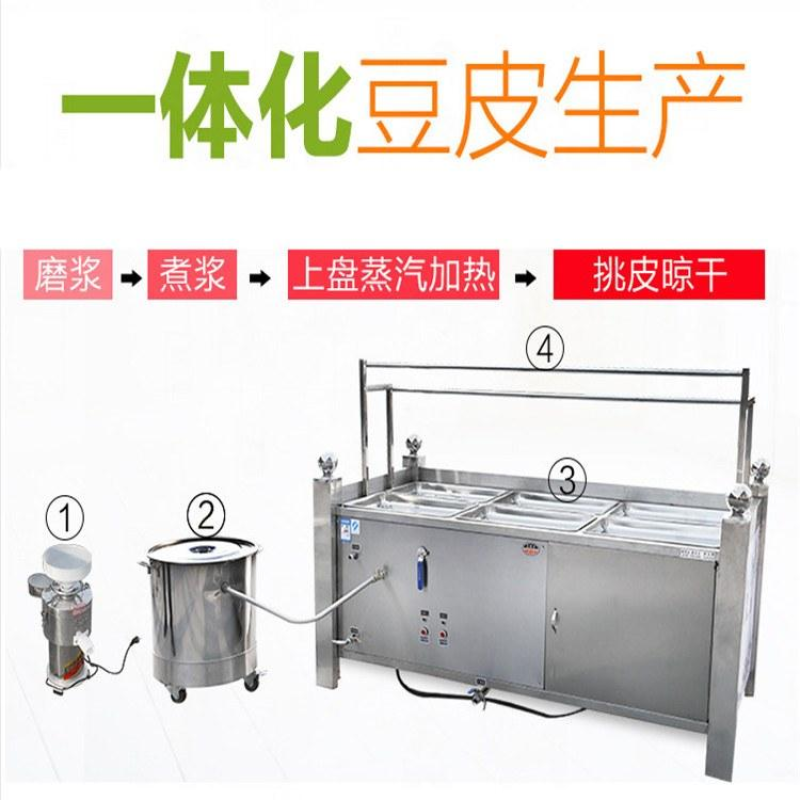 饭店商用腐竹油皮机手工鲜豆皮机器豆油皮机不锈钢