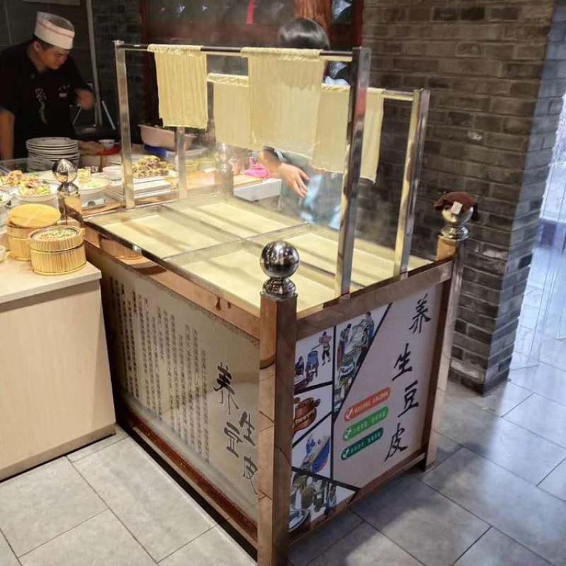 饭店商用腐竹油皮机手工鲜豆皮机器豆油皮机不锈钢