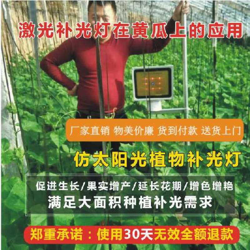 激光植物补光灯黄瓜补光灯西红柿补光灯大棚补光灯