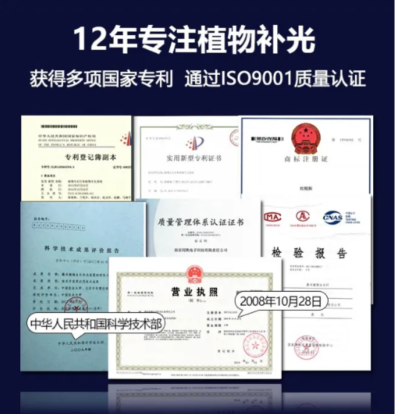 红皎阳激光植物补光灯大棚补光灯温室大棚葡萄专用补光灯包邮