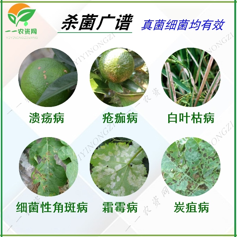 江西禾益20%松脂酸铜葡萄霜霉病炭疽病细菌性病害杀菌剂