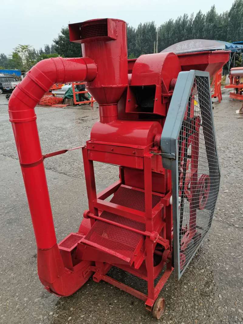 自动除尘花生脱壳机二次复脱剥花生机双筛去皮脱花生机