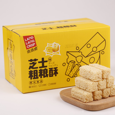 琅琅脆鲜乳粗粮酥300g整箱大礼包休闲零食