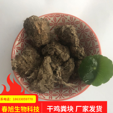 干鸡屎水泥地晾晒花卉蔬菜专用有机肥纯干鸡粪块