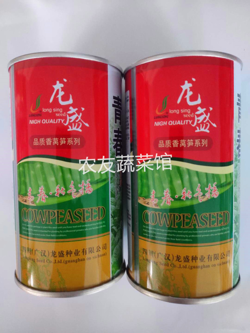 莴笋种子龙盛青春香莴笋高产稳产抗热耐寒清香脆爽春夏秋播莴
