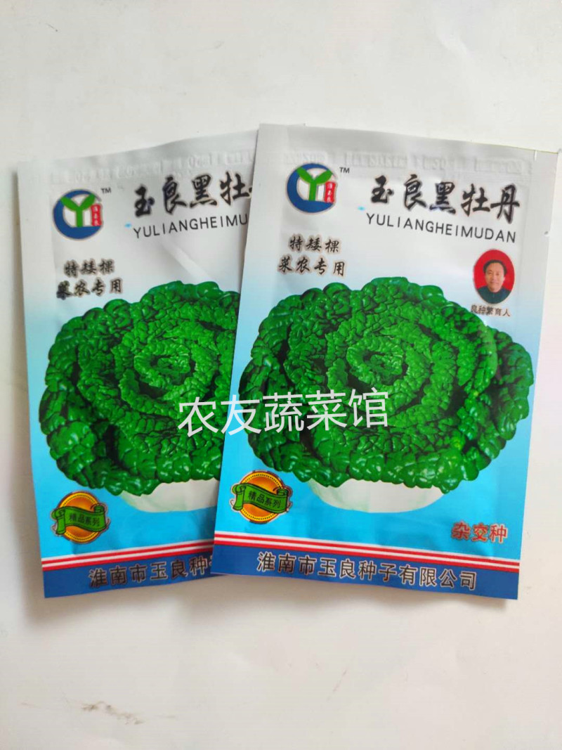 黑心乌种子玉良黑牡丹高产抗病耐寒耐贮春秋播优质乌塌菜种籽